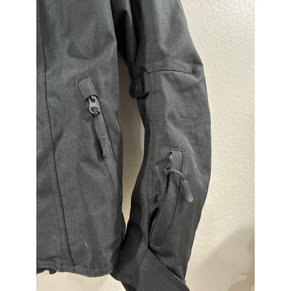 Viking Cycle Ironborn Armored Motorcycle Riding Biker Black Jacket for Women - Picture 5 of 13